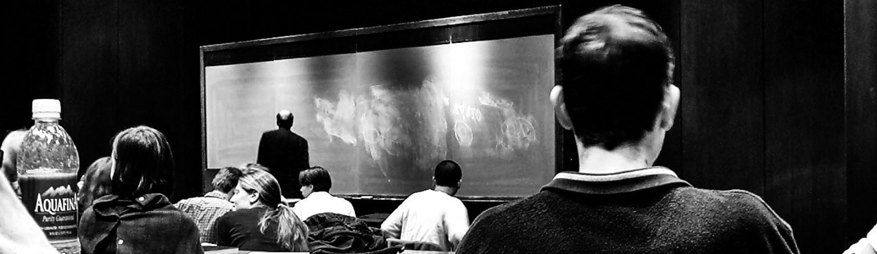 Students in a lecture hall